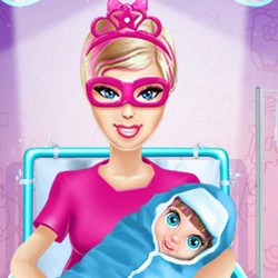 barbie doctor baby hospital